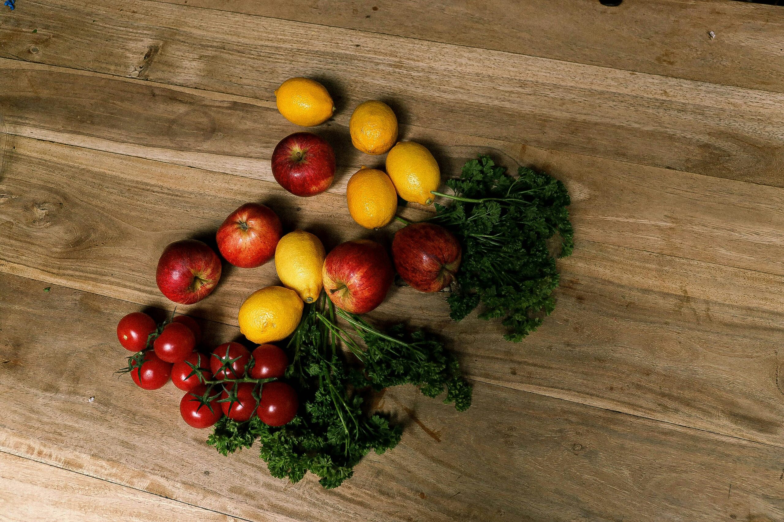 Kostenloses Stock Foto zu antioxidantien, äpfel, aufsicht