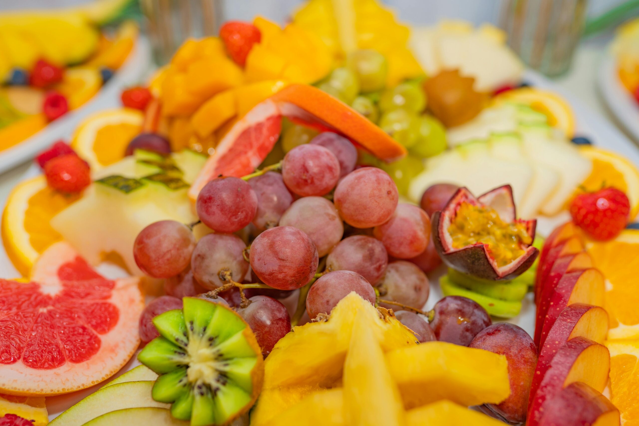 Kostenloses Stock Foto zu ananas, antioxidans, apfelscheiben