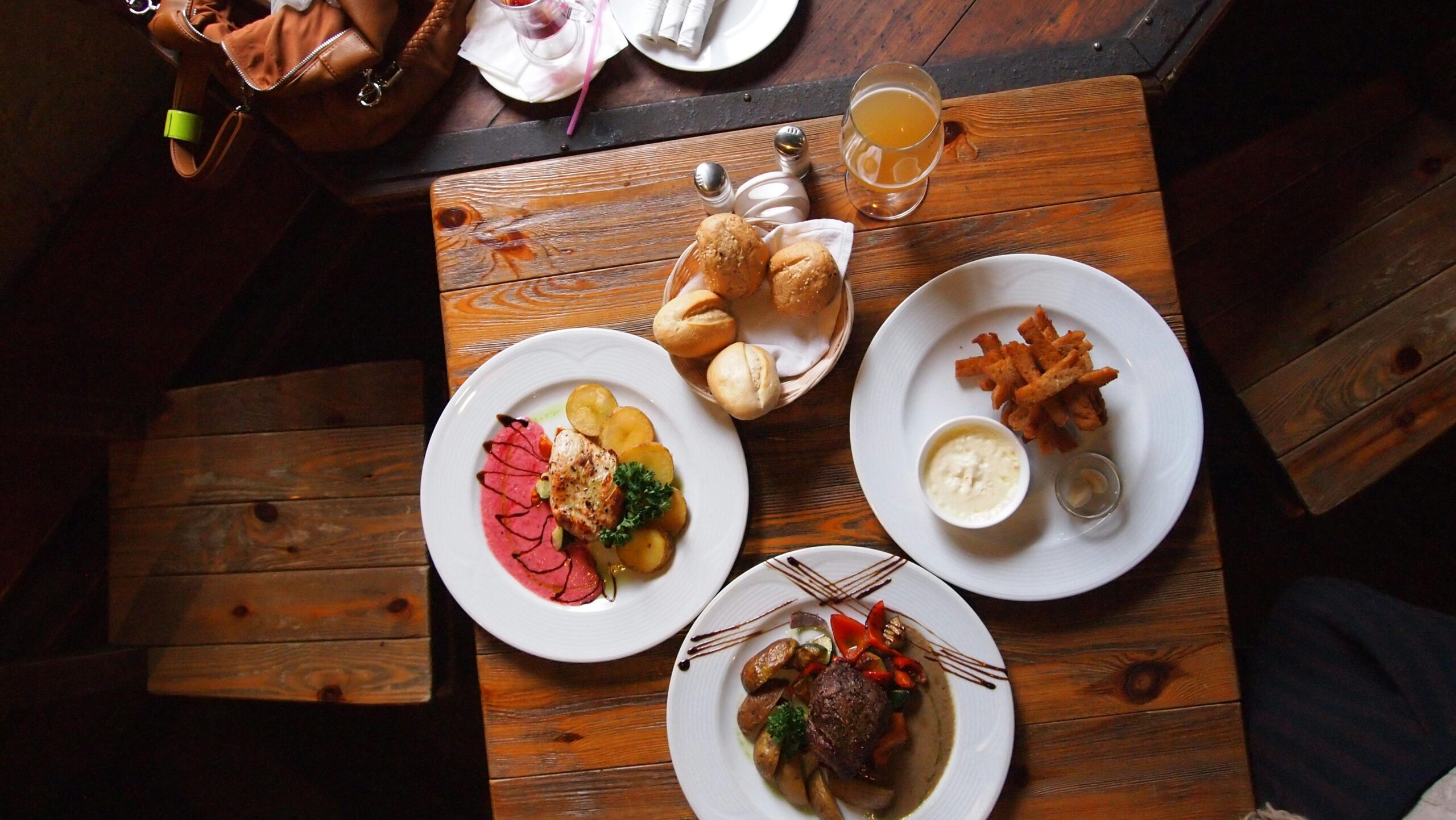 Flat Lay Fotografie Von Frühstück Foo
